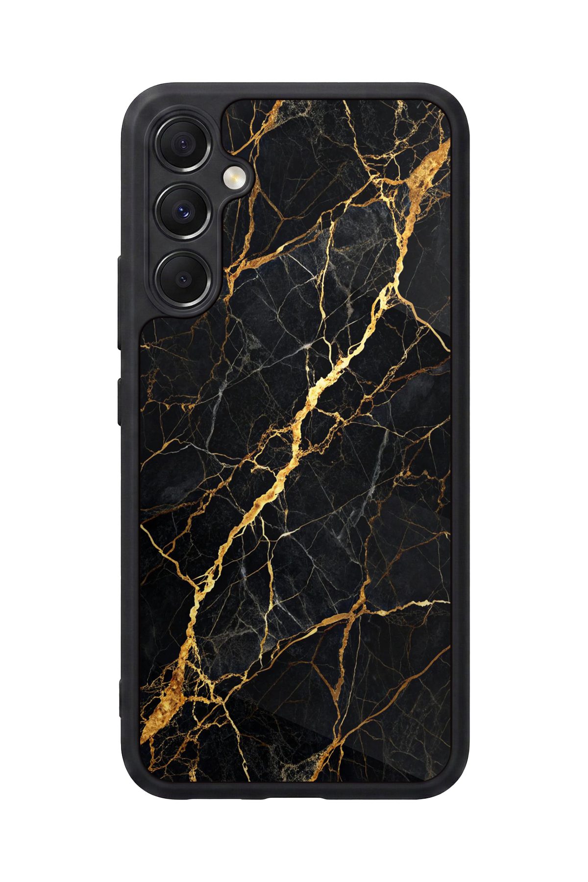 Samsung Galaxy M34 Uyumlu Mermer Marble Tasarımlı Glossy Premium Kılıf