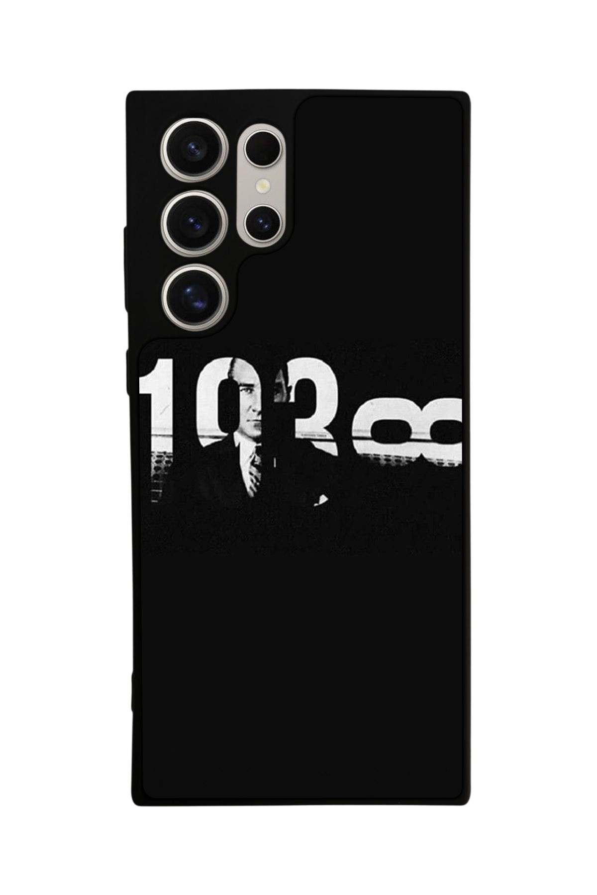 Samsung Galaxy S22 Ultra Uyumlu Mustafa Kemal Ataturk Tasarımlı Glossy Premium Kılıf