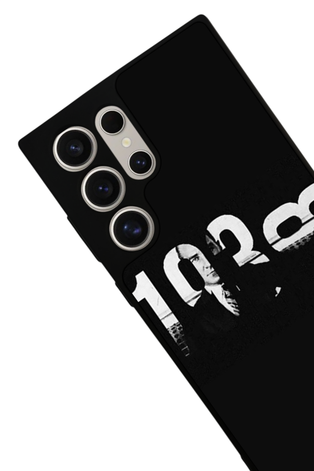 Samsung Galaxy S22 Ultra Uyumlu Mustafa Kemal Ataturk Tasarımlı Glossy Premium Kılıf