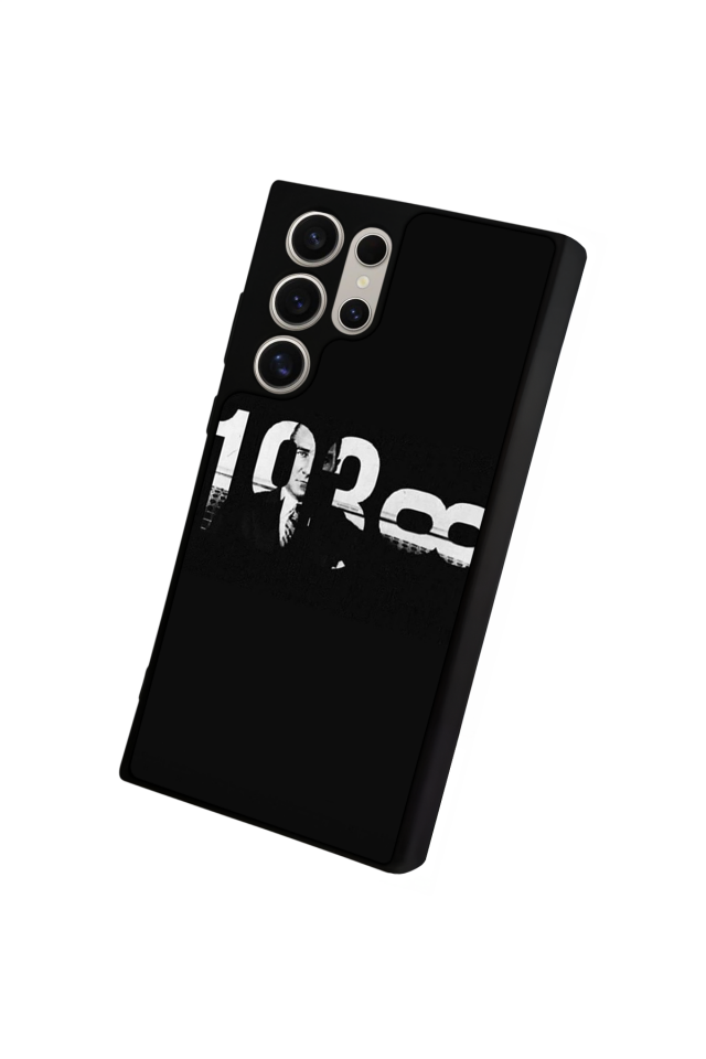 Samsung Galaxy S22 Ultra Uyumlu Mustafa Kemal Ataturk Tasarımlı Glossy Premium Kılıf