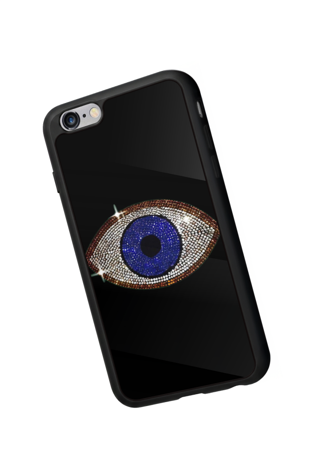 iPhone 6 Plus Uyumlu Nazar Tasarımlı Glossy Premium Kılıf