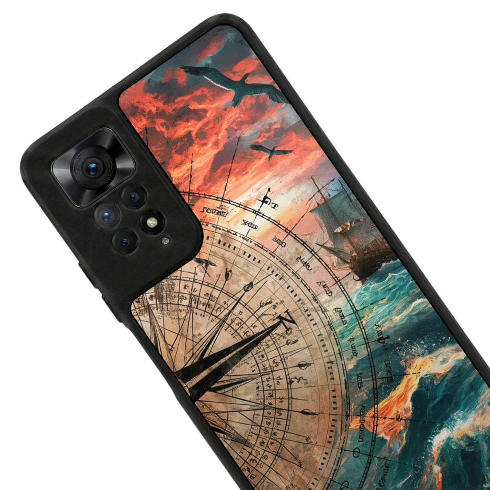 Xiaomi Redmi Note 11 Pro Uyumlu Korsan Tasarımlı Glossy Premium Kılıf