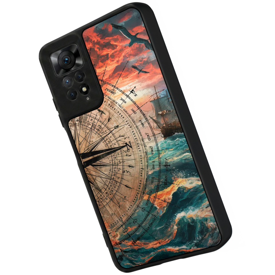 Xiaomi Redmi Note 11 Pro Uyumlu Korsan Tasarımlı Glossy Premium Kılıf