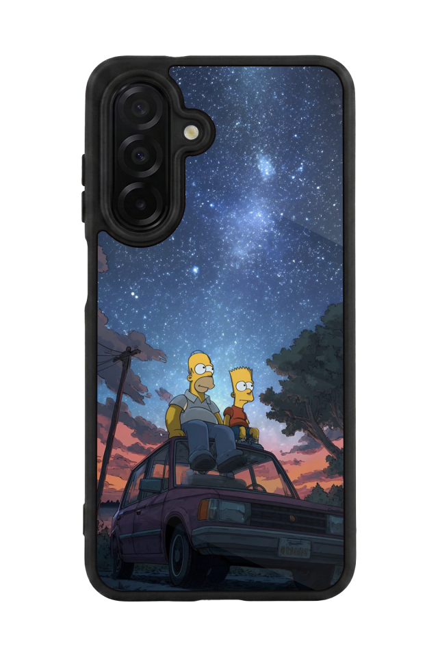 Samsung Galaxy A36 Uyumlu The Simpsons Tasarımlı Glossy Premium Kılıf