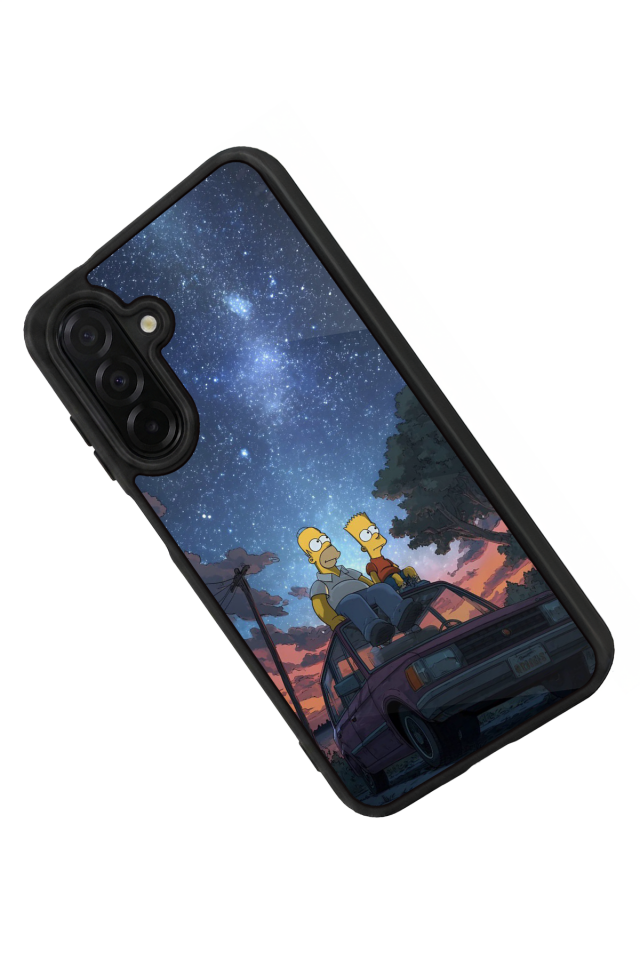 Samsung Galaxy A36 Uyumlu The Simpsons Tasarımlı Glossy Premium Kılıf