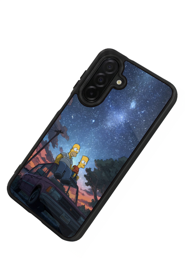 Samsung Galaxy A36 Uyumlu The Simpsons Tasarımlı Glossy Premium Kılıf