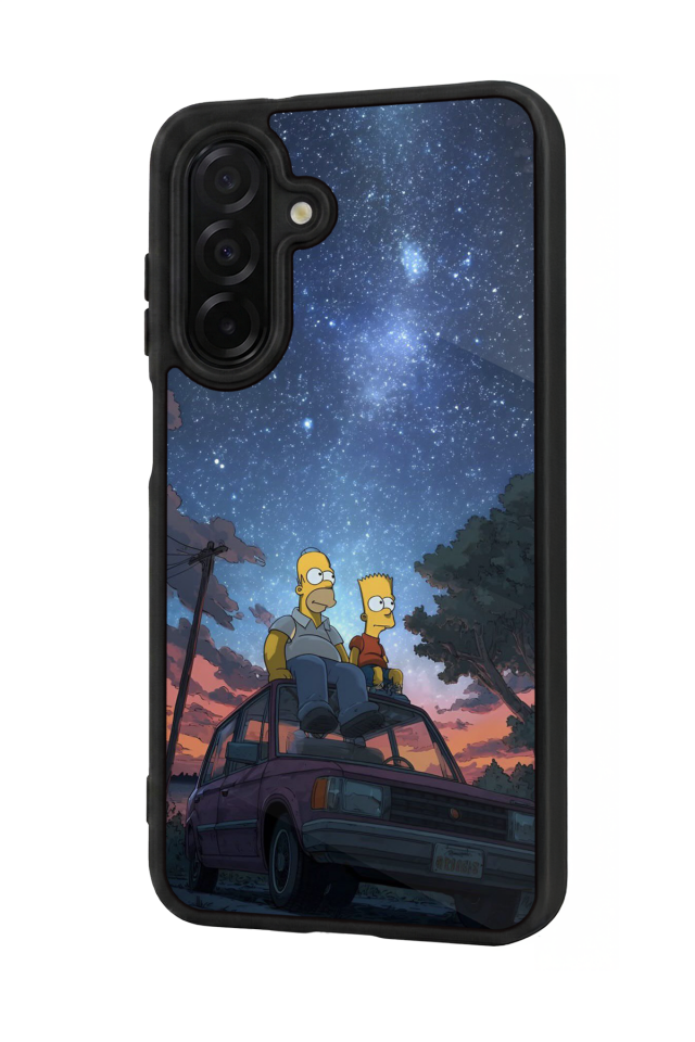 Samsung Galaxy A36 Uyumlu The Simpsons Tasarımlı Glossy Premium Kılıf