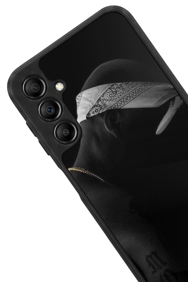 Samsung Galaxy A14 Uyumlu Tupac Tasarımlı Glossy Premium Kılıf