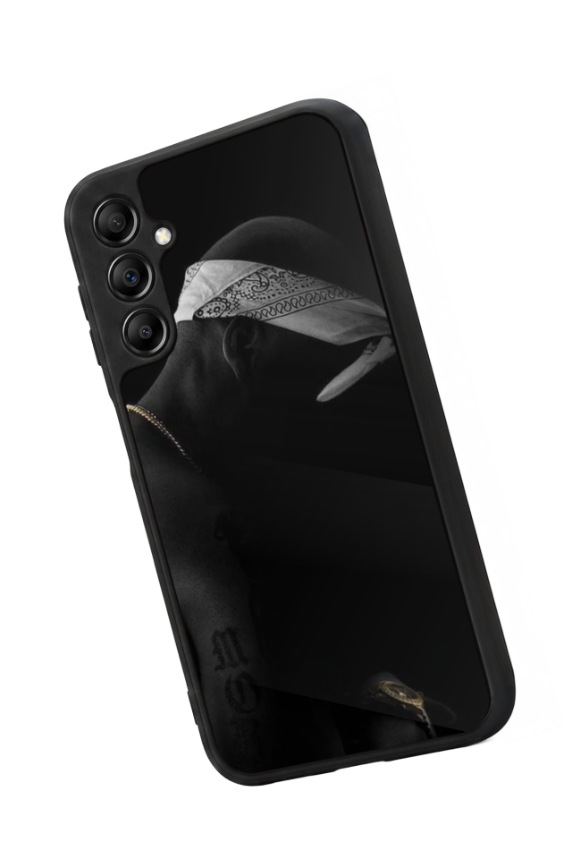 Samsung Galaxy A14 Uyumlu Tupac Tasarımlı Glossy Premium Kılıf