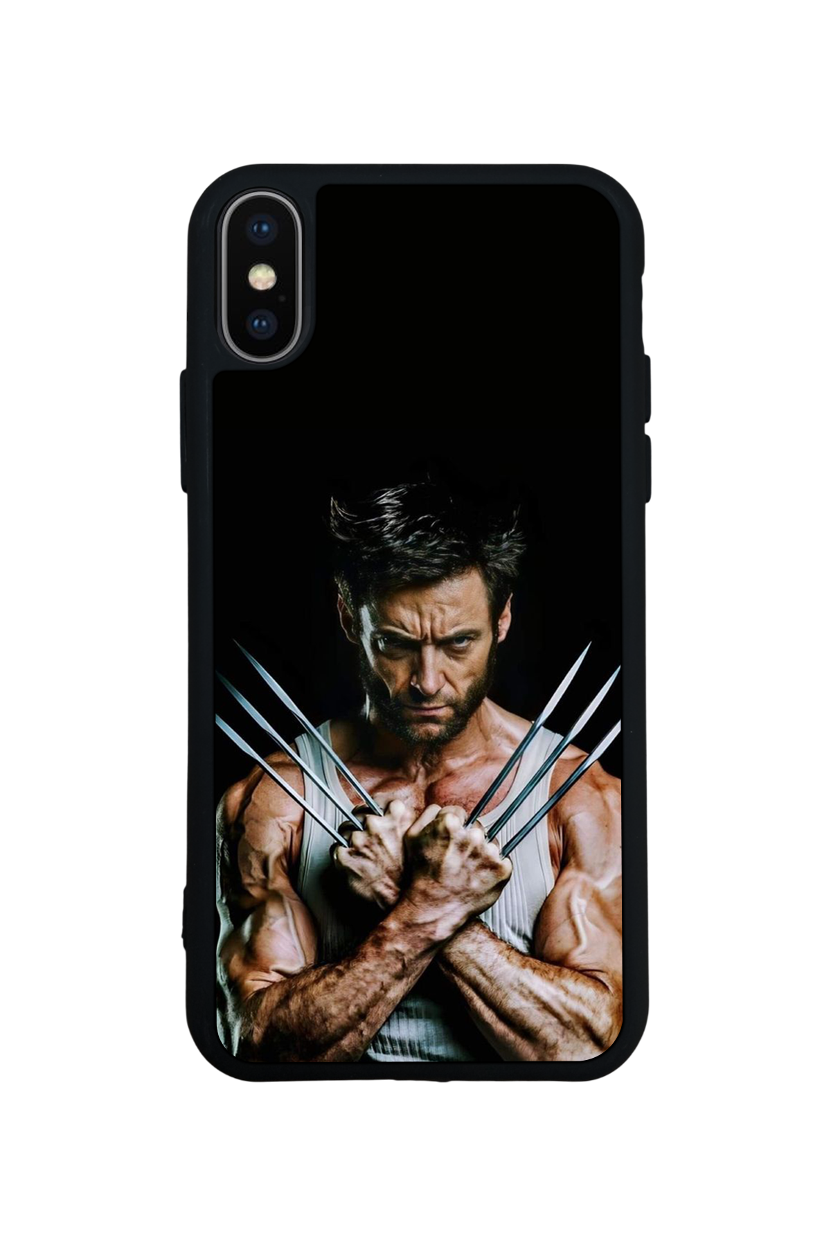 iPhone XS Max Uyumlu Wolverine Tasarımlı Glossy Premium Kılıf