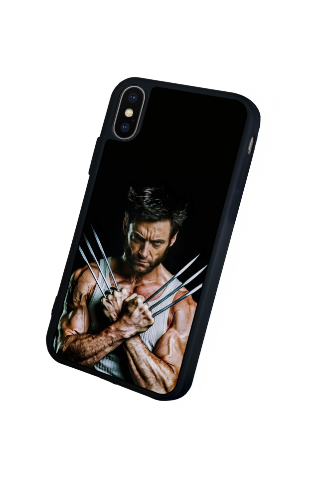 iPhone XS Max Uyumlu Wolverine Tasarımlı Glossy Premium Kılıf