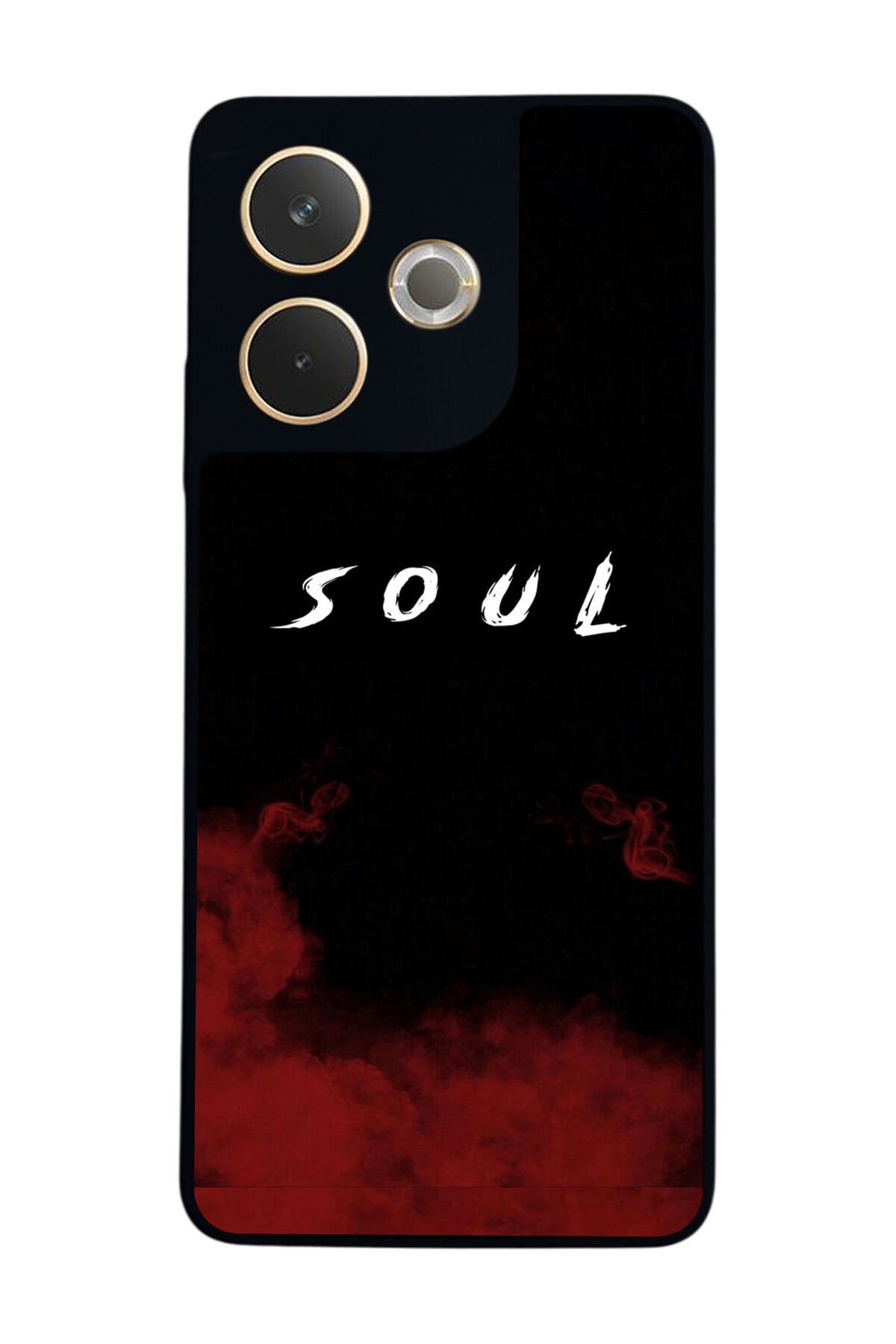 Oppo A5 Pro Uyumlu SOUL Tasarımlı Glossy Premium Kılıf