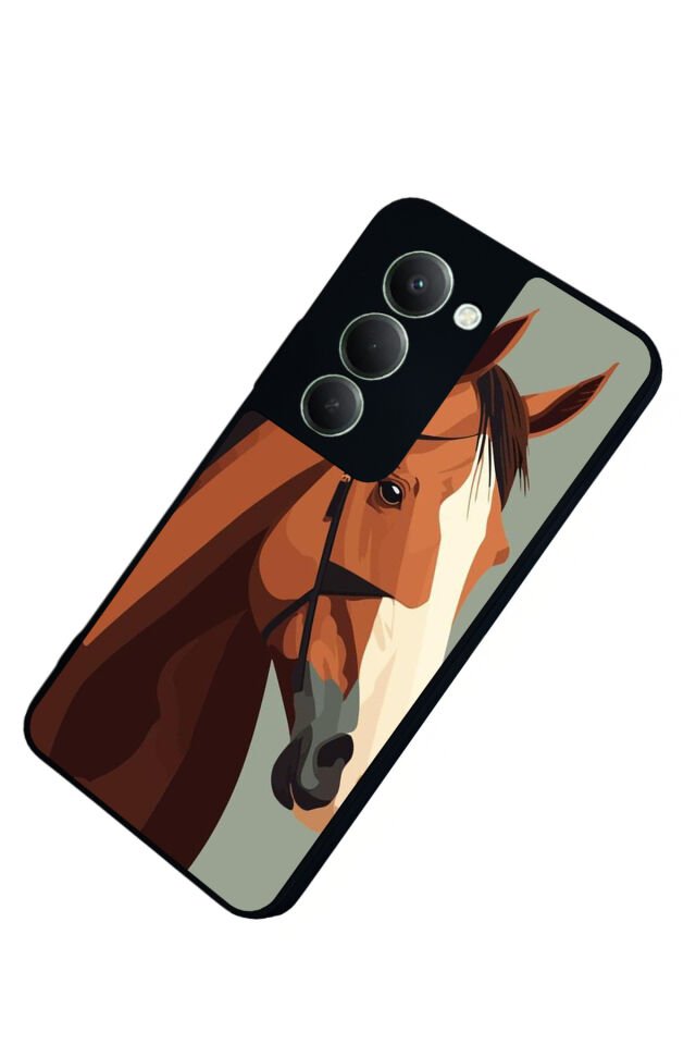 Xiaomi Redmi 15 5G Uyumlu At Horse Tasarımlı Glossy Premium Kılıf