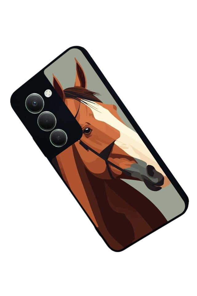 Xiaomi Redmi 15 5G Uyumlu At Horse Tasarımlı Glossy Premium Kılıf