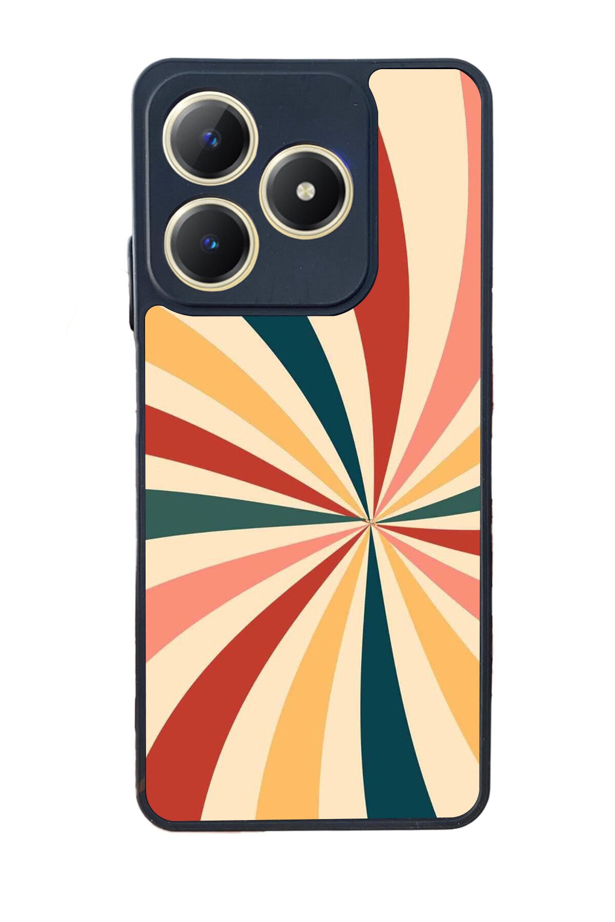 Realme C63 Mat Uyumlu Siyah Kılıf – Yumuşak Silikon, Koruyucu, Şok Emici Kapak