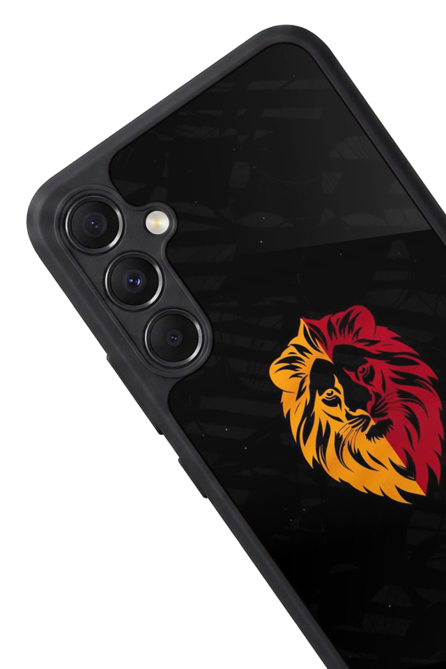 Samsung Galaxy A34 Uyumlu Aslan Tasarımlı Glossy Premium Kılıf