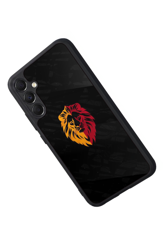 Samsung Galaxy A34 Uyumlu Aslan Tasarımlı Glossy Premium Kılıf