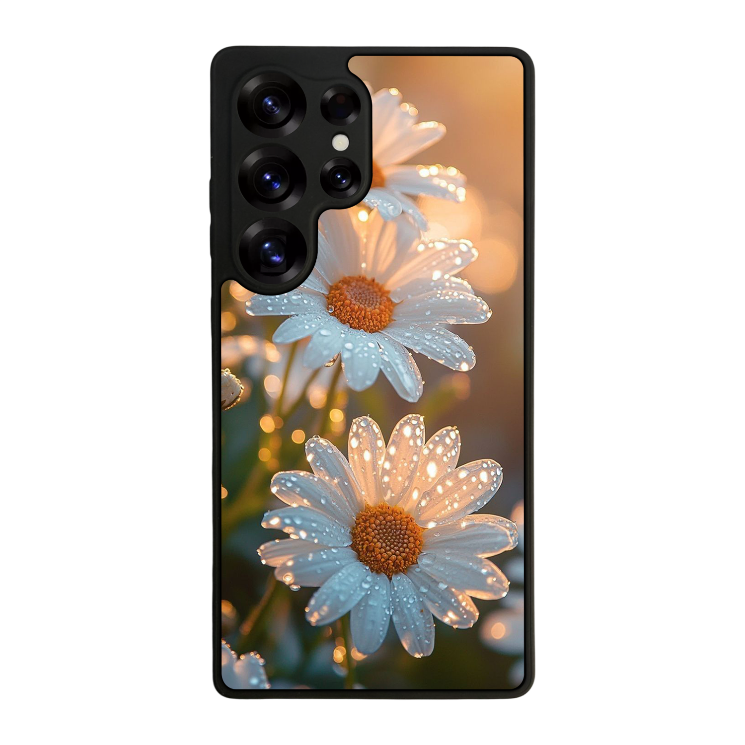 Samsung Galaxy S25 Ultra Uyumlu Cicek Tasarımlı Glossy Premium Kılıf