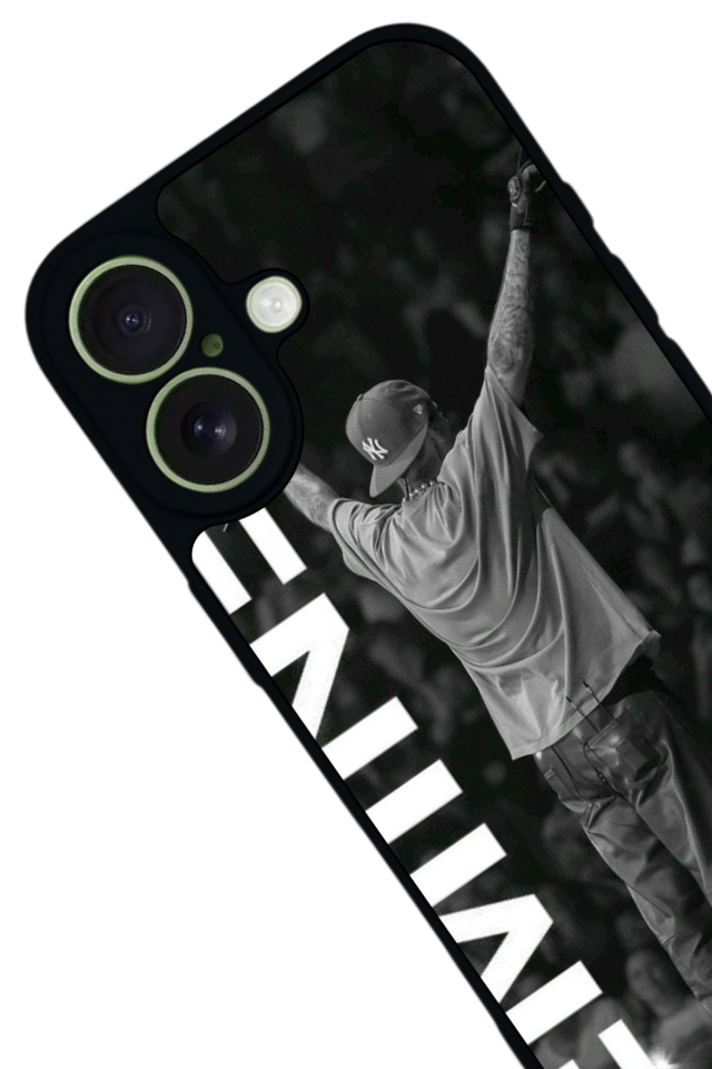 iPhone 17 Uyumlu Eminem Tasarımlı Glossy Premium Kılıf