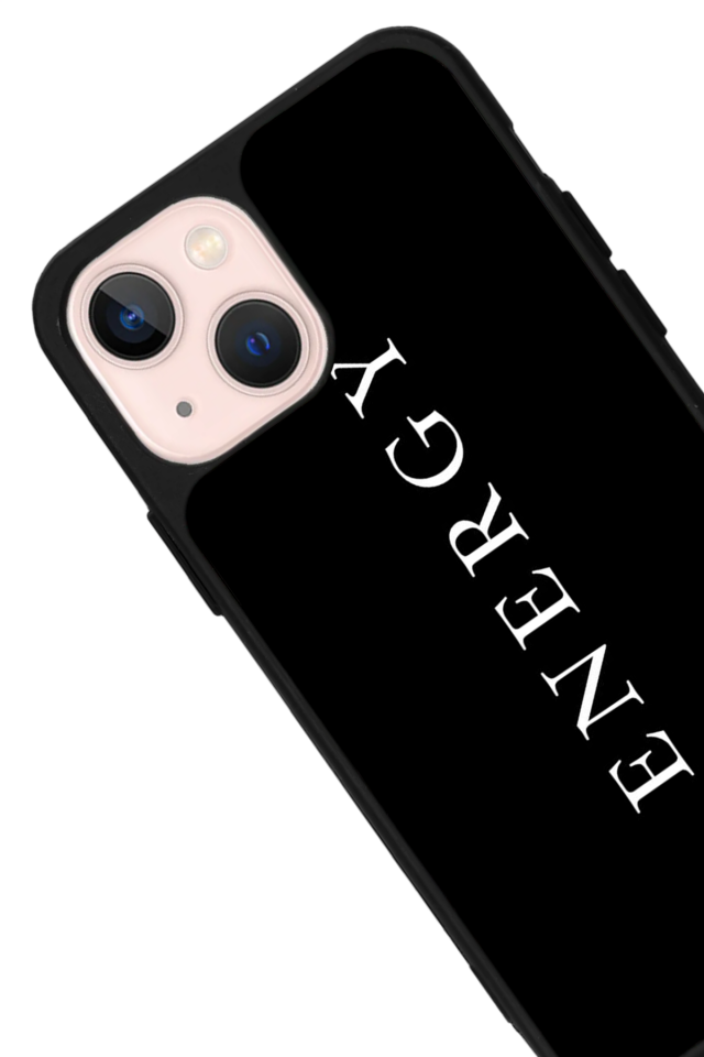 iPhone 13 Mini Uyumlu Energy Tasarımlı Glossy Premium Kılıf