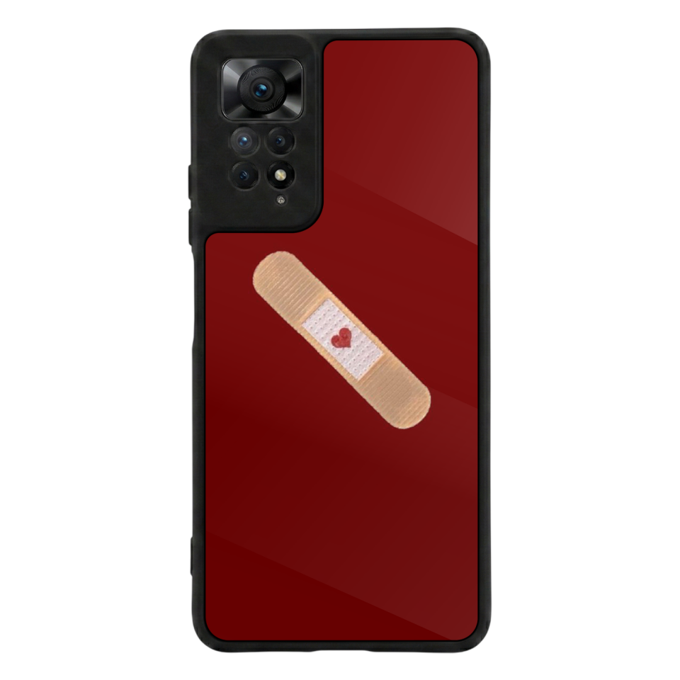 Xiaomi Redmi Note 12 Pro Uyumlu Kalp Love Tasarımlı Glossy Premium Kılıf