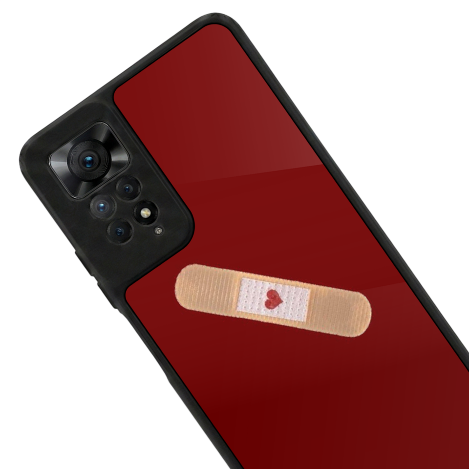 Xiaomi Redmi Note 12 Pro Uyumlu Kalp Love Tasarımlı Glossy Premium Kılıf