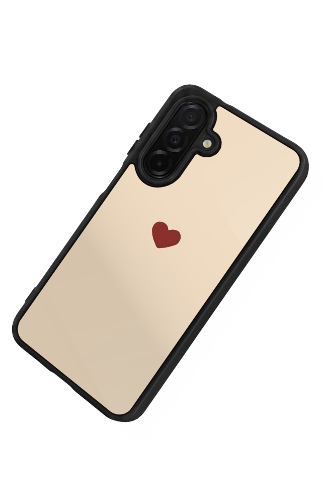 Samsung Galaxy A26 Uyumlu Kalp Love Tasarımlı Glossy Premium Kılıf