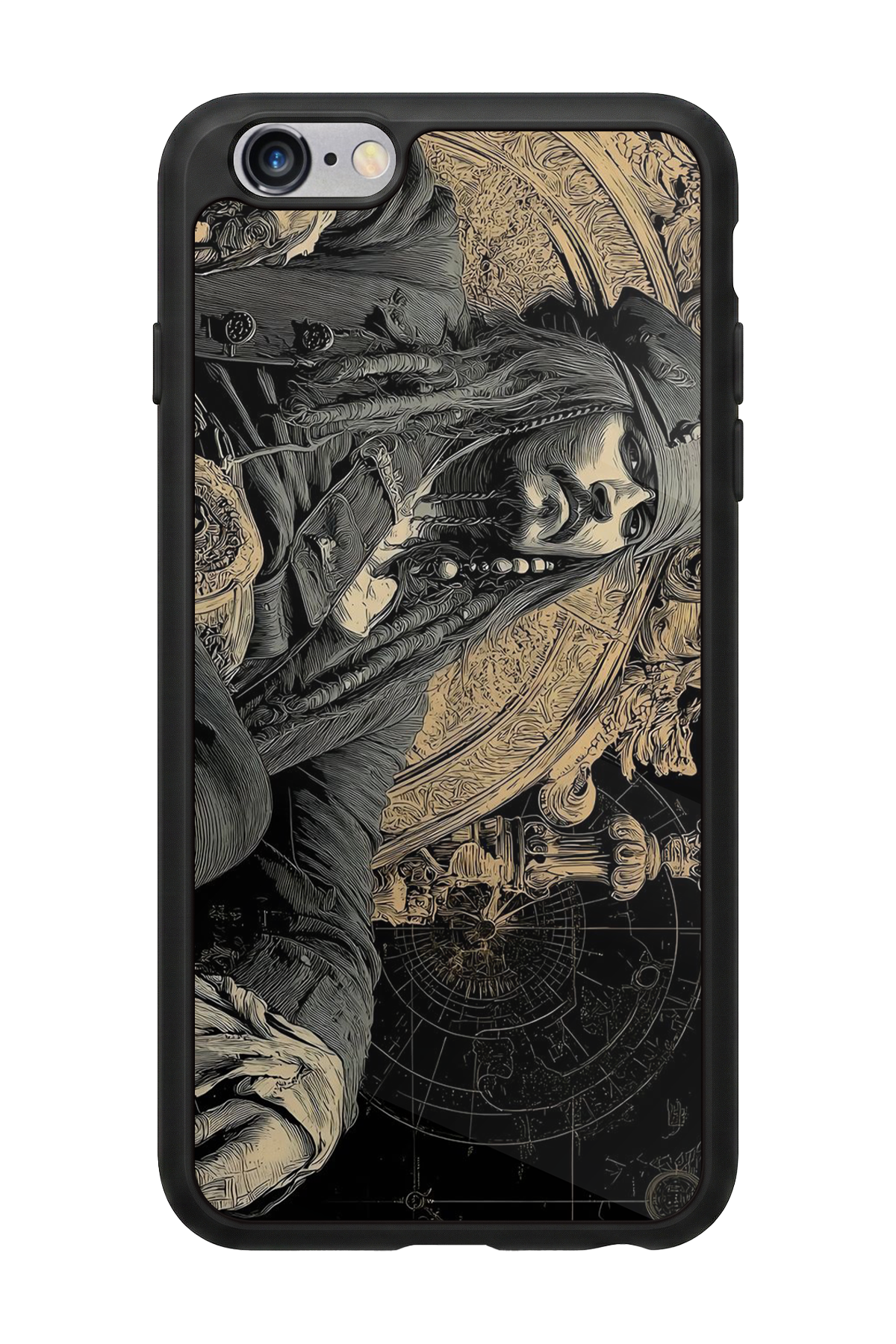 iPhone 6 Plus Uyumlu Korsan Tasarımlı Glossy Premium Kılıf
