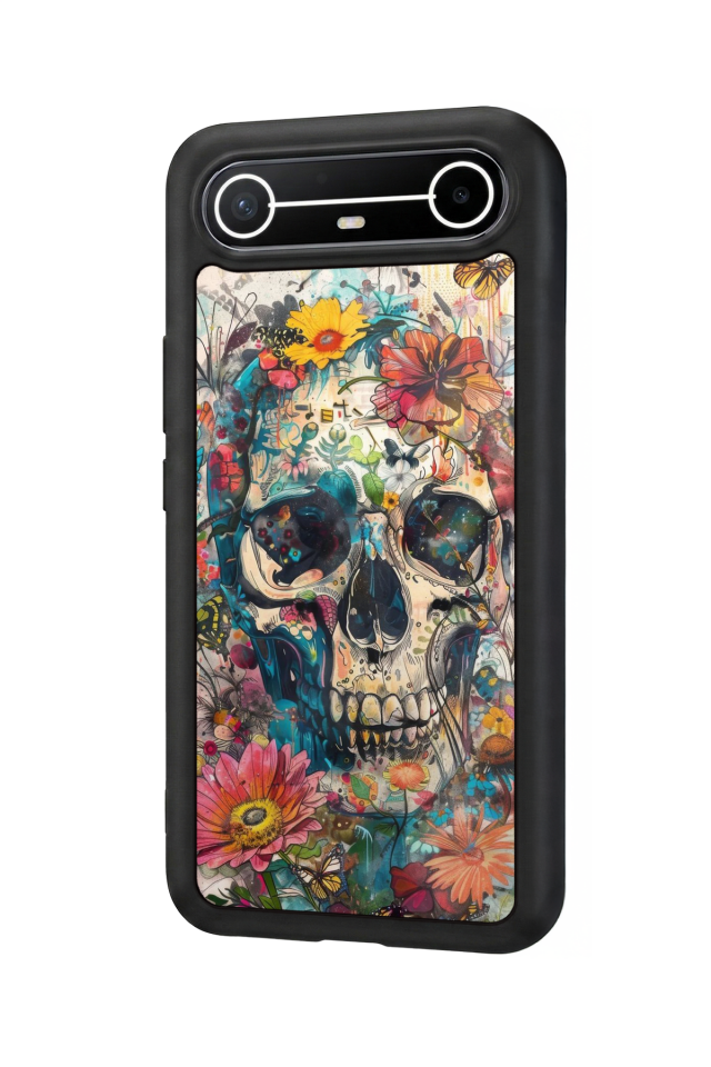 Tecno Spark Slim 5G Uyumlu KuruKafa Tasarımlı Glossy Premium Kılıf