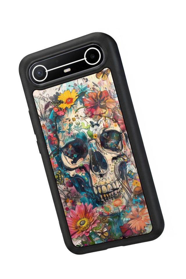Tecno Spark Slim 5G Uyumlu KuruKafa Tasarımlı Glossy Premium Kılıf
