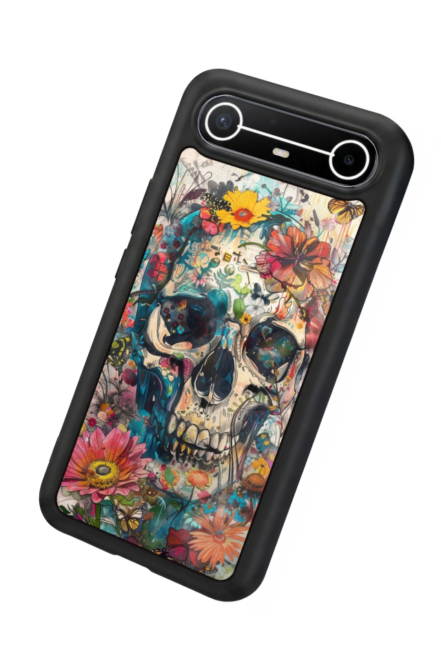 Tecno Spark Slim 5G Uyumlu KuruKafa Tasarımlı Glossy Premium Kılıf