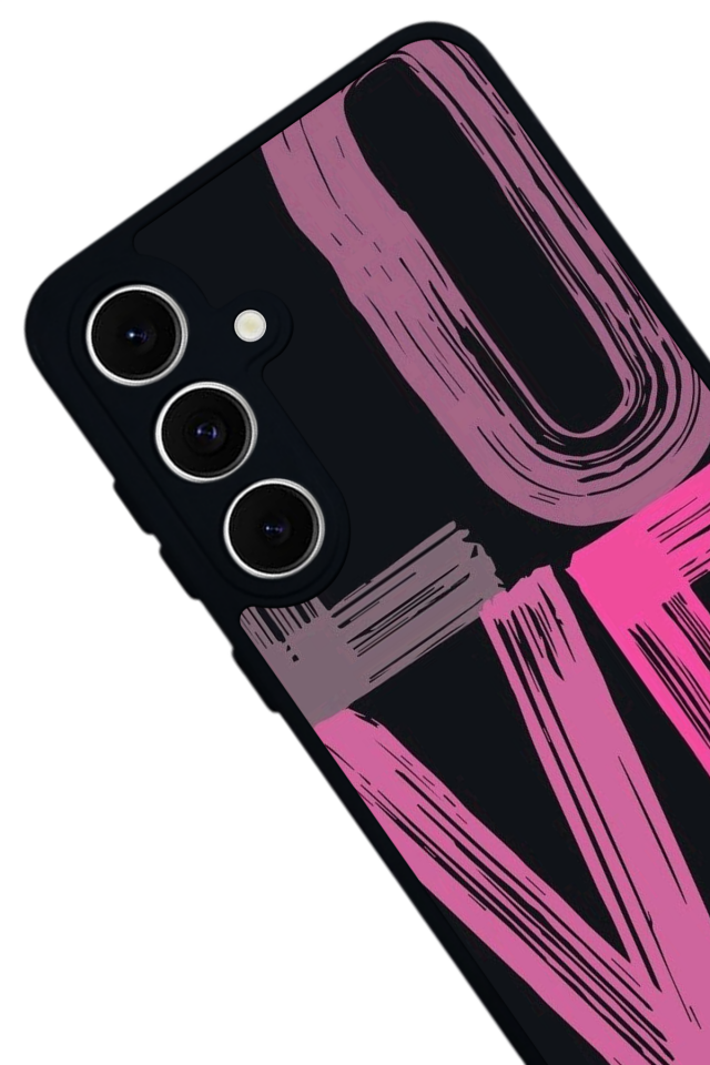 Samsung Galaxy A16 Uyumlu Love Tasarımlı Glossy Premium Kılıf