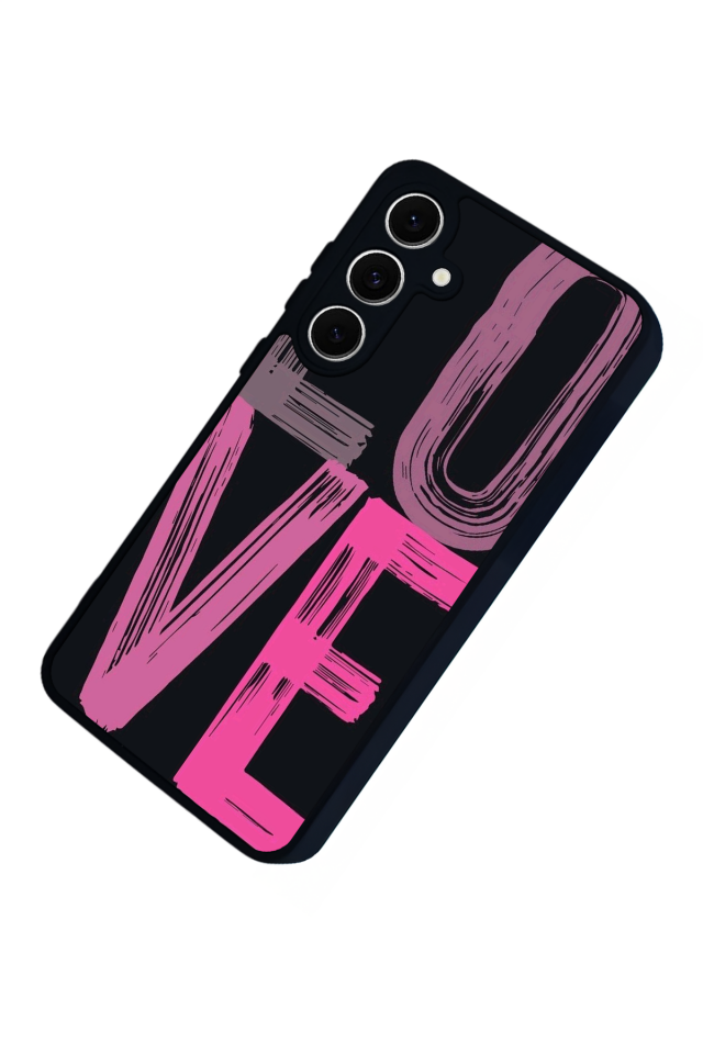 Samsung Galaxy A16 Uyumlu Love Tasarımlı Glossy Premium Kılıf