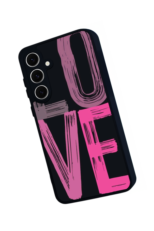 Samsung Galaxy A16 Uyumlu Love Tasarımlı Glossy Premium Kılıf