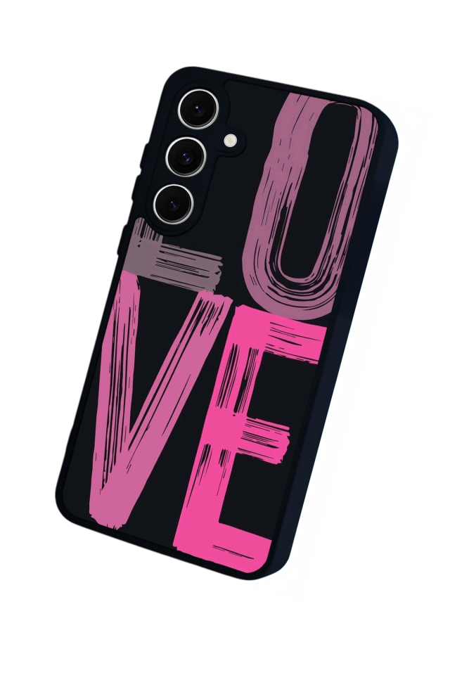 Samsung Galaxy A16 Uyumlu Love Tasarımlı Glossy Premium Kılıf