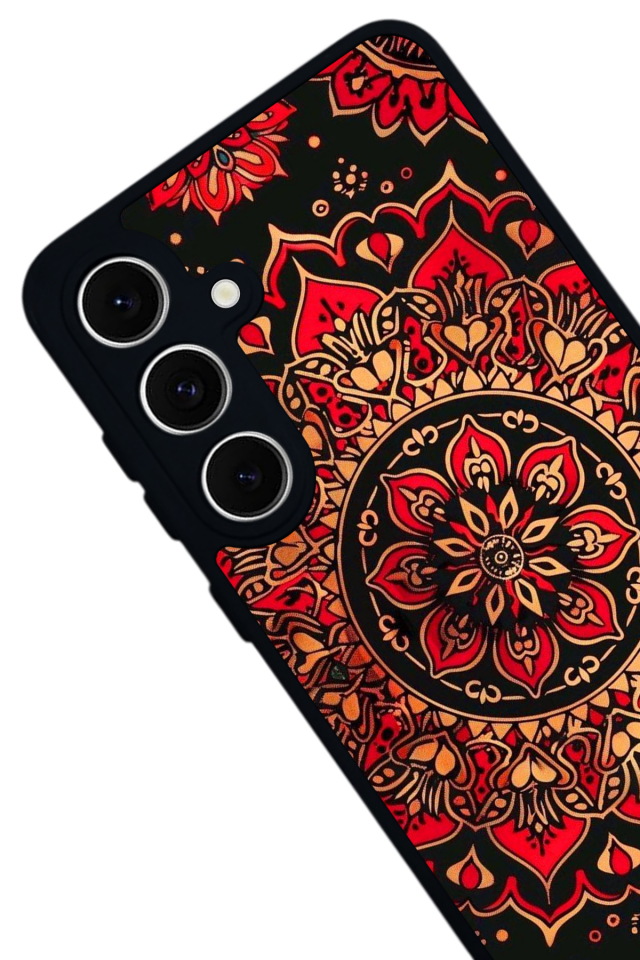 Samsung Galaxy A16 Uyumlu Mandala Tasarımlı Glossy Premium Kılıf