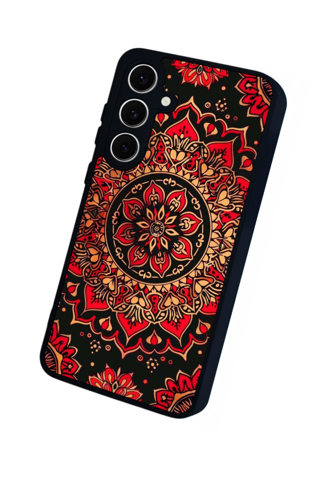 Samsung Galaxy A16 Uyumlu Mandala Tasarımlı Glossy Premium Kılıf