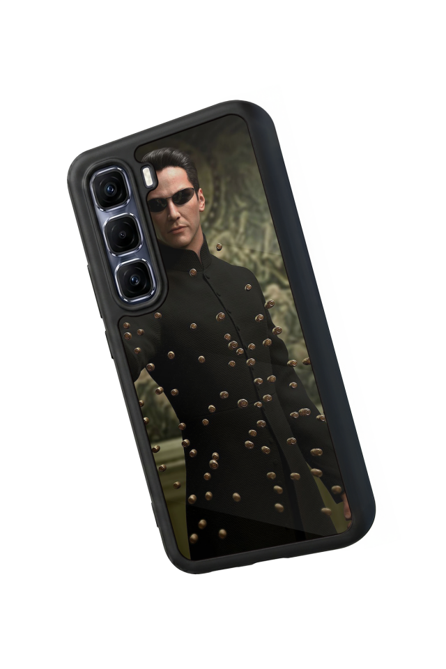 Infinix Hot 60 Pro Plus Uyumlu MatriInfinix Hot 60 Pro Plus Tasarımlı Glossy Premium Kılıf