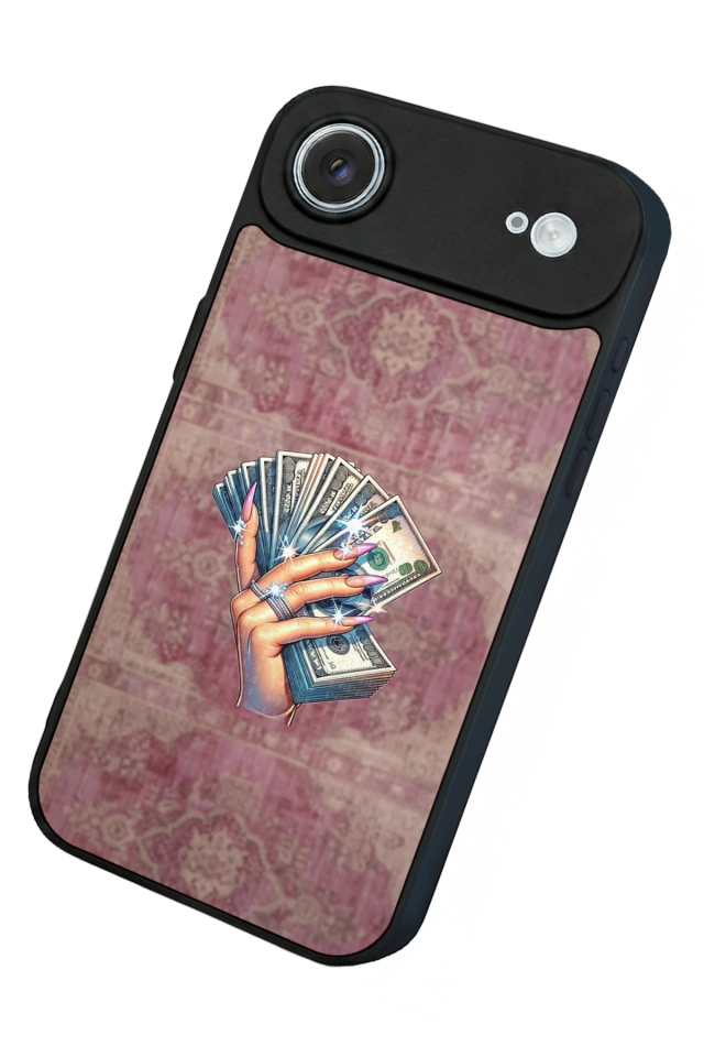 iPhone 17 Air Uyumlu Money Para Tasarımlı Glossy Premium Kılıf