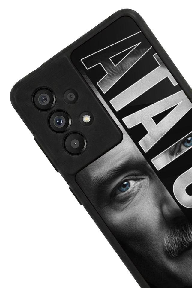Samsung Galaxy A73 Uyumlu Mustafa Kemal Ataturk Tasarımlı Glossy Premium Kılıf