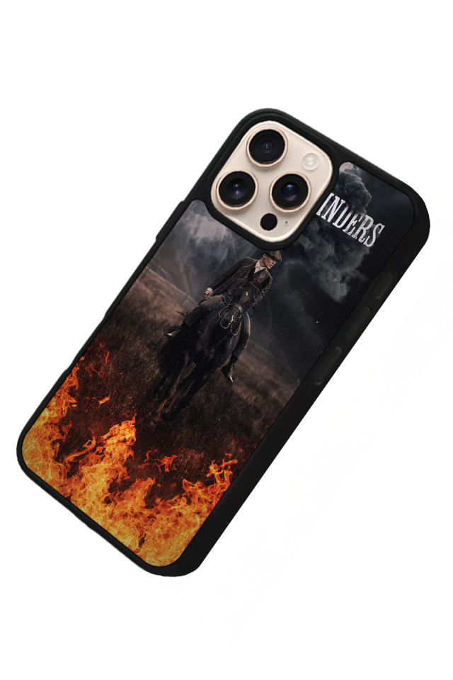 iPhone 16 Pro Max Uyumlu Peaky Blinders Tasarımlı Glossy Premium Kılıf