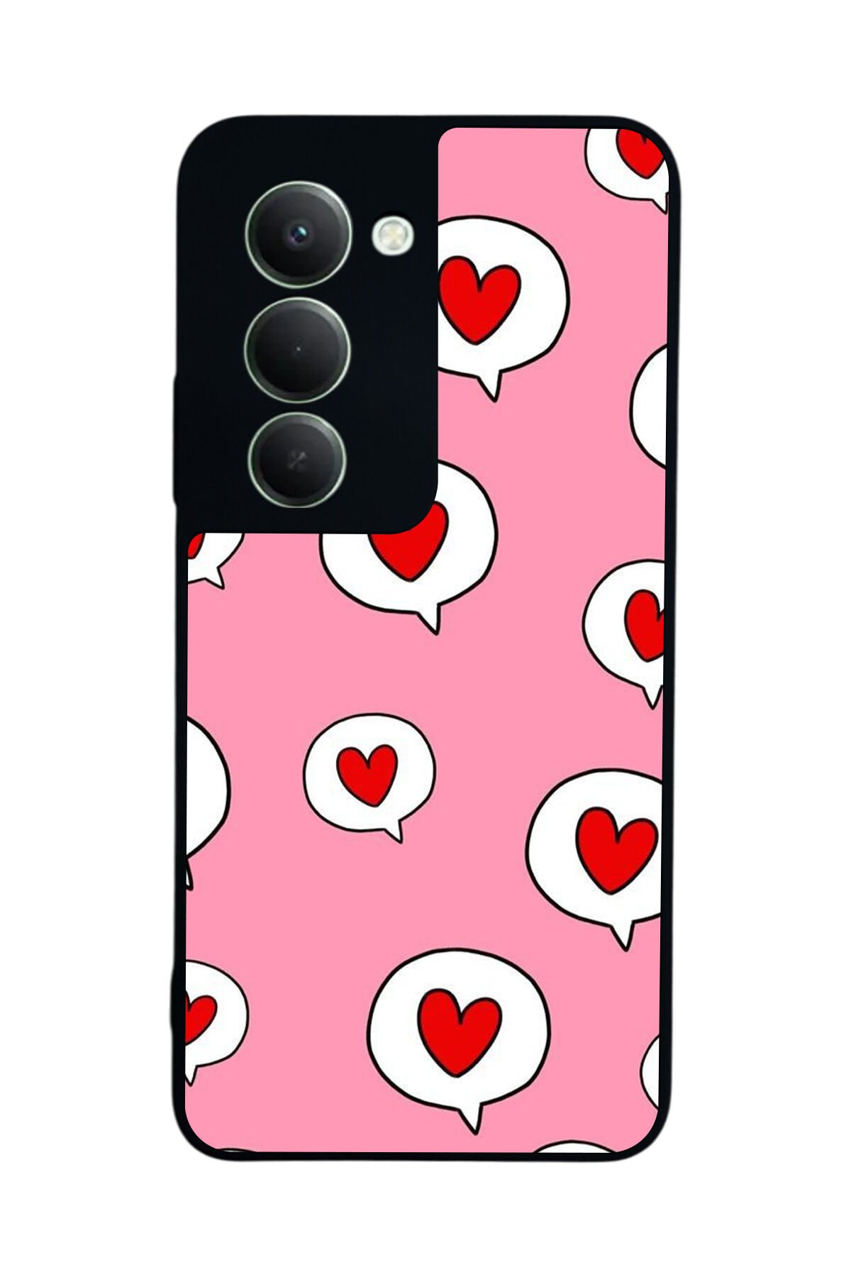 Xiaomi Redmi 15 5G Uyumlu Kalp Love Tasarımlı Glossy Premium Kılıf