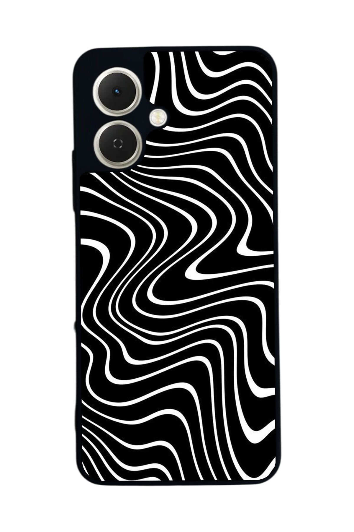 Tecno Spark GO 2 Uyumlu Çizgi Sanatı Tasarımlı Glossy Premium Kılıf