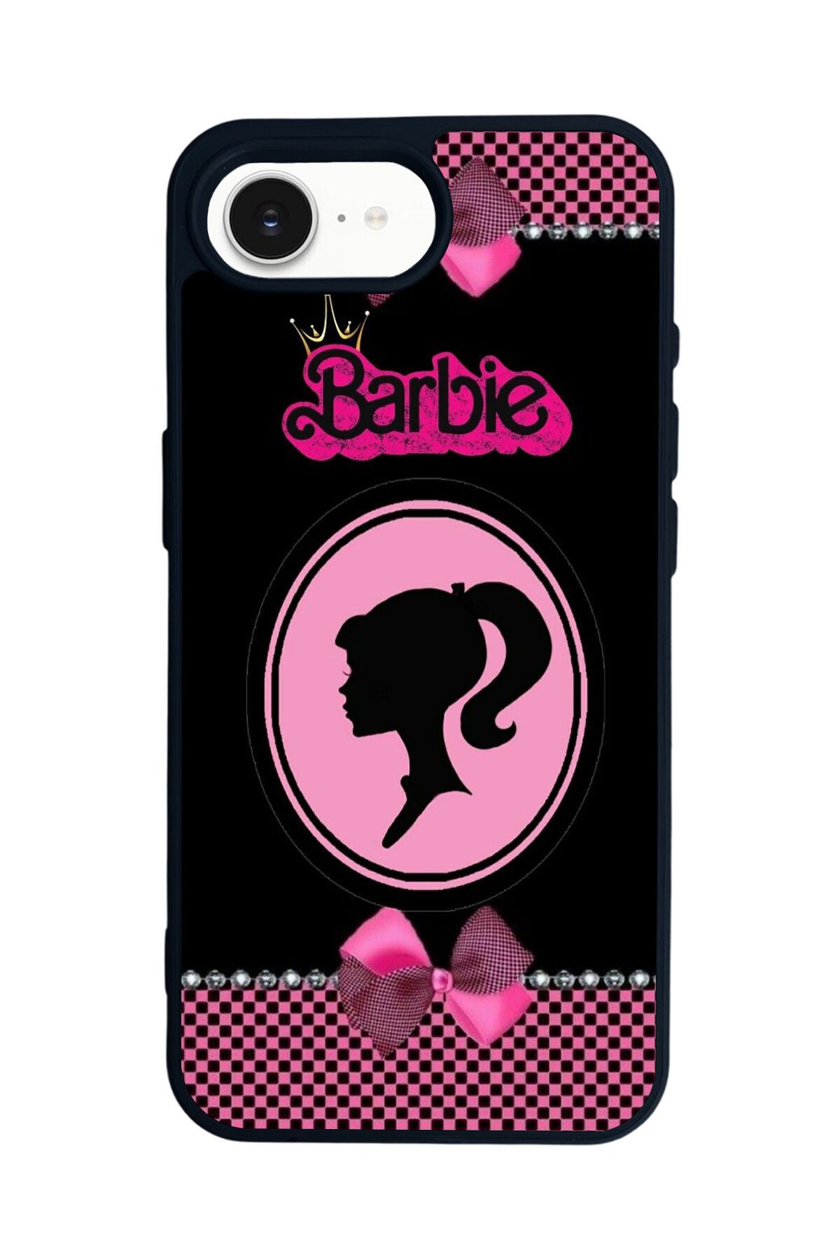 iPhone 16E Uyumlu Barbie Tasarımlı Glossy Premium Kılıf