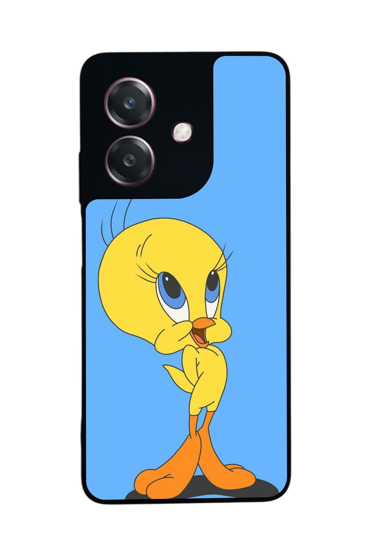 Oppo A3 5G Uyumlu Tweety Tasarımlı Glossy Premium Kılıf