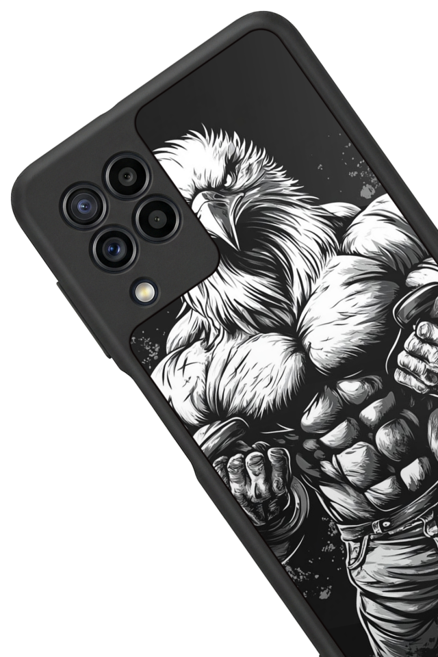 Samsung Galaxy M32 Uyumlu Besiktas Tasarımlı Glossy Premium Kılıf