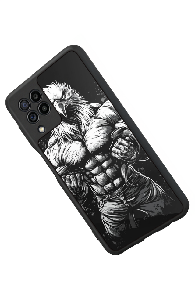 Samsung Galaxy M32 Uyumlu Besiktas Tasarımlı Glossy Premium Kılıf
