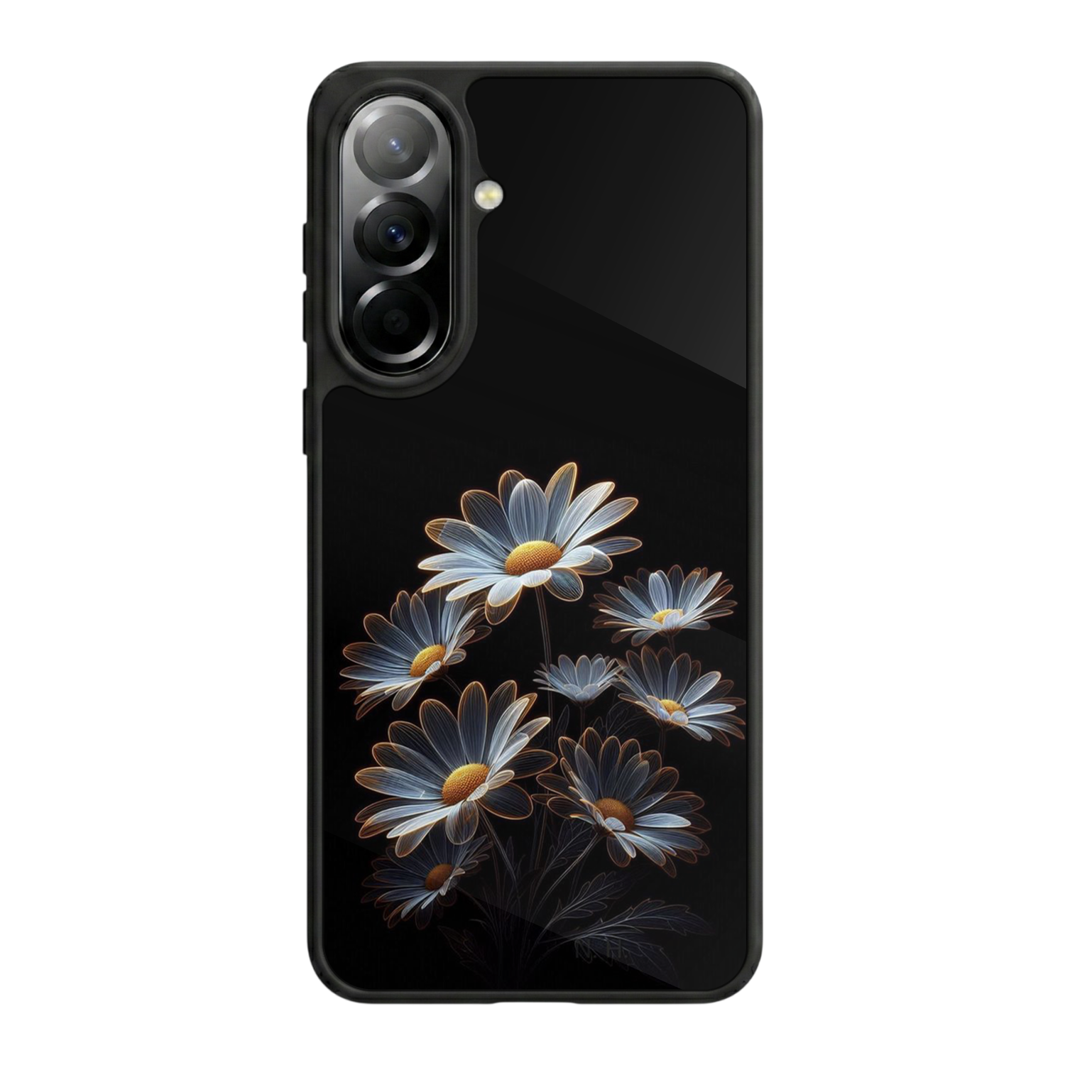 Samsung Galaxy A57 Uyumlu Cicek Tasarımlı Glossy Premium Kılıf