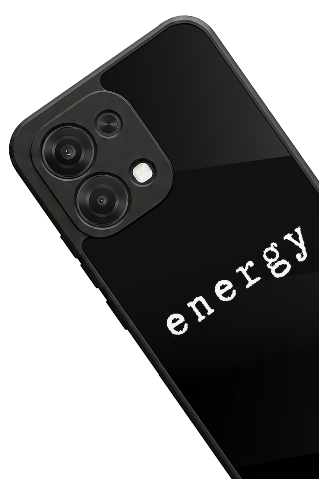 Oppo A6 Pro Uyumlu Energy Tasarımlı Glossy Premium Kılıf