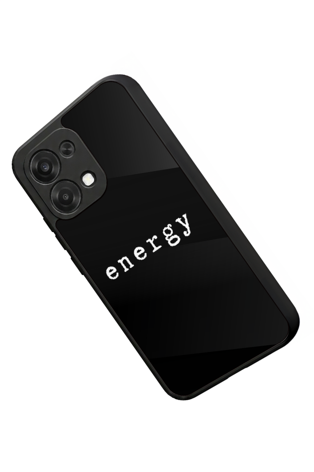 Oppo A6 Pro Uyumlu Energy Tasarımlı Glossy Premium Kılıf